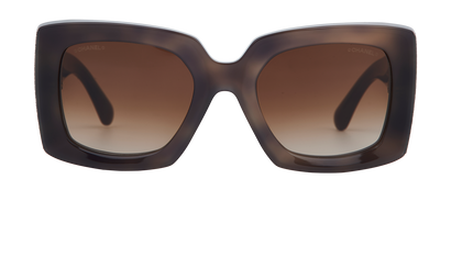 Chanel 5435 Oversized Sunglasses, front view