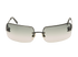 Chanel 4104-B Semi-Rimless Rectangle Sunglasses, front view