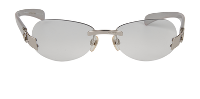 Chanel CC 124/61 Clear Glasses, front view