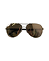 Chanel 18ct Gold Plated Lens Aviators, other view