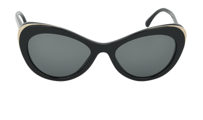 Chanel 5432 Cat Eye Sunglasses, front view