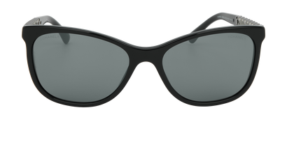 Chanel 5260-Q Square Sunglasses, front view