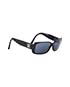 Chanel Black Rectangle Frame Glasses, side view