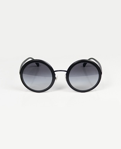 Round Frame Sunglasses, front view