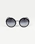 Round Frame Sunglasses, front view
