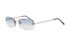 Chanel Vintage Crystals CC Sunglasses, bottom view