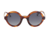 Chanel 5441 Round Tortoiseshell Sunglasses, front view