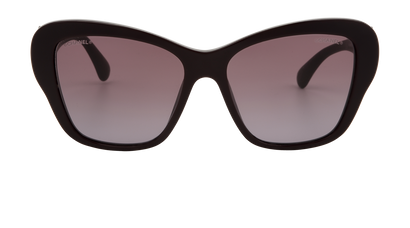 Chanel 5457-Q-B CC Sunglasses, front view