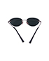 Chanel Vintage Rimless Sunglasses 4003, back view