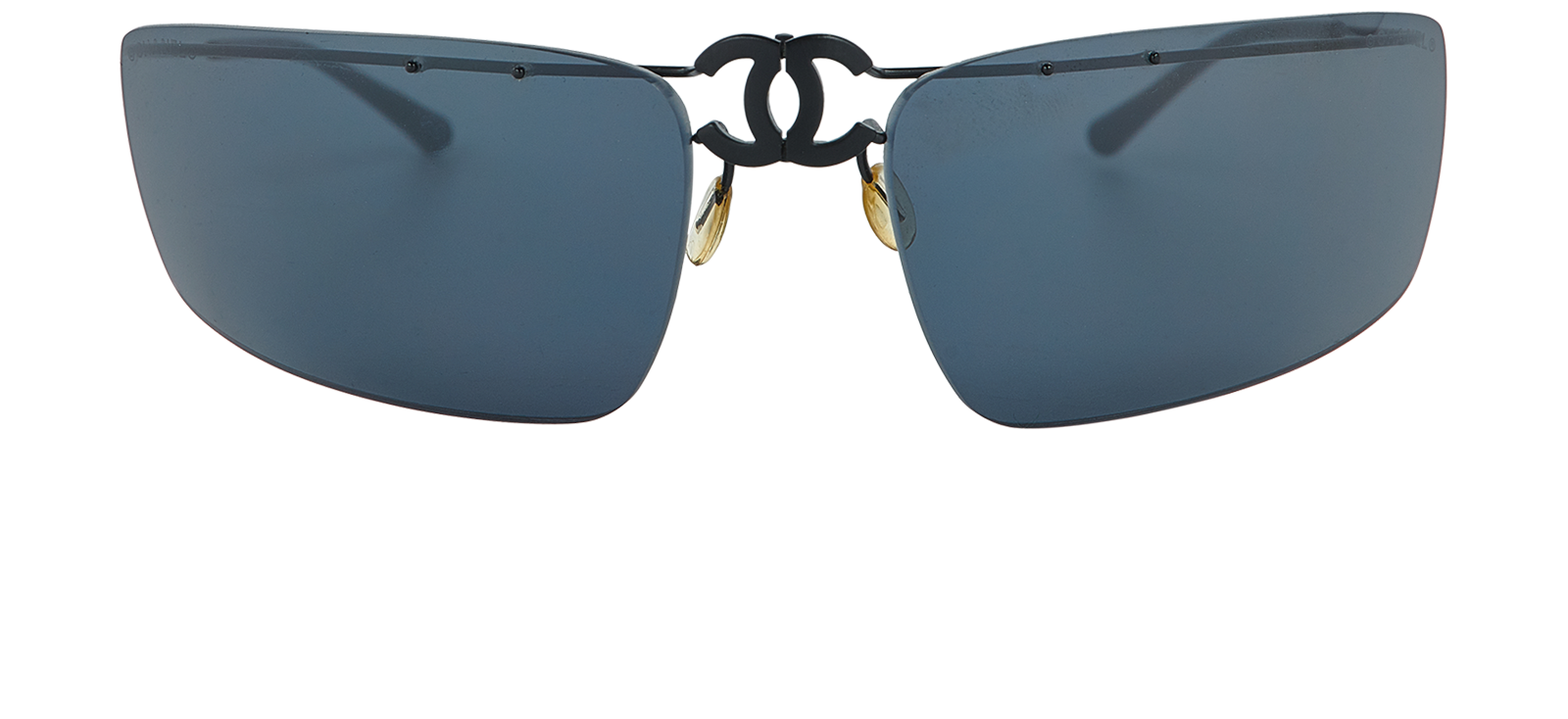 Pre-loved Chanel 4032 Rimless Sunglasses - £220
