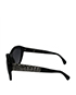 Chanel Cat-Eye Bijoux Sunglasses, bottom view