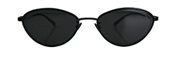 Chanel Cateye Sunglasses, Metal, Black, Pouch, 2* (10)