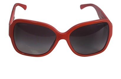 Chanel Signature Sunglasses, &pound;150, Accessories, Orange, Front view
