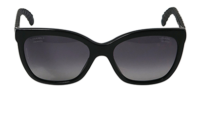 Chanel Quilted Sunglasses, front view