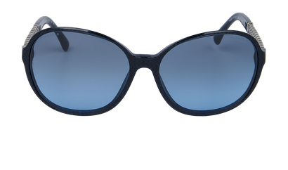 Chanel 5304 Chain-Link Sunglasses, front view
