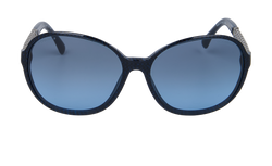 Chanel 5304 Chain-Link Sunglasses, Acetate, Navy, 3*