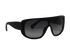 Chanel 5495 Shield Sunglasses, £210, Accessories, Black, Side view