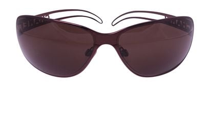 Chanel 4149 Sunglasses, &pound;120, Accessories, Brown, Front view