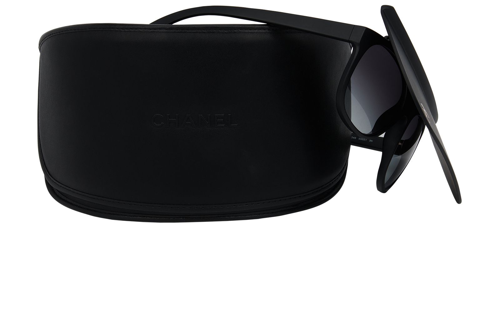 Chanel CC Visor Sunglasses, &pound;275, Accessories, Black, Other view