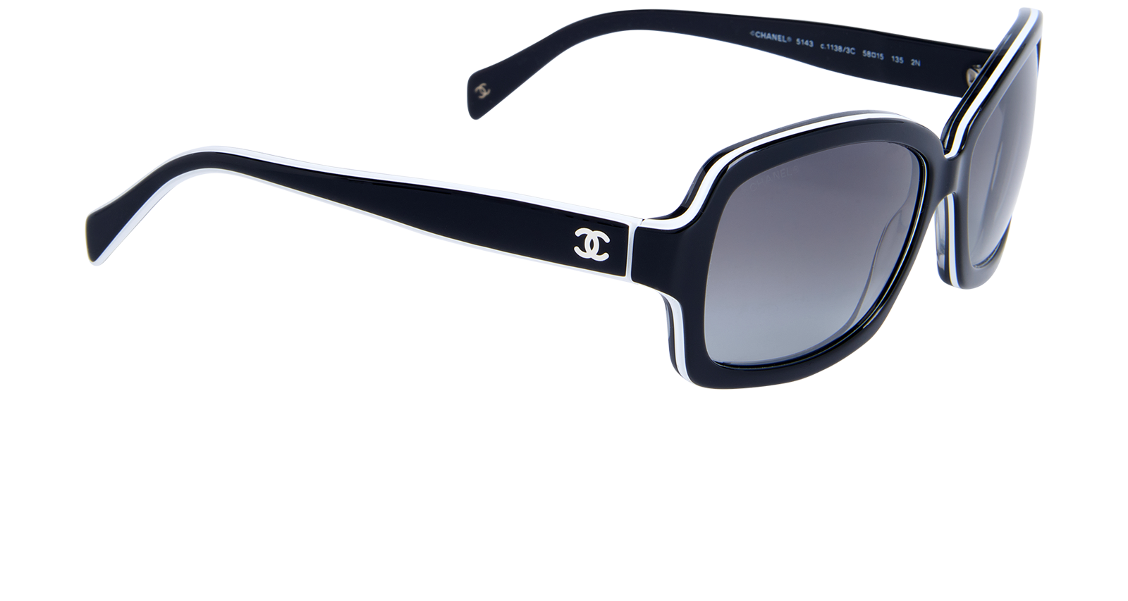 Pre-loved Chanel 5143 Round Sunglasses - £140