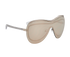 Chanel Mirrored Shield Sunglasses, side view