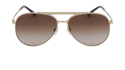 Chanel 4231 Aviator Sunglassees, front view