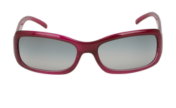 Chanel 6024 Rectangular Sunglasses, Acetate, Red, C/B, 3*