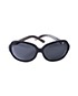 Chanel Pearl 5141 Oval Sunglasses, front view