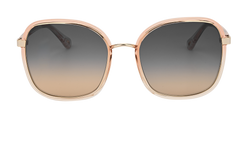 Chloe CH0031S Square Sunglasses, Acetate, Rose Gold, C, 3*