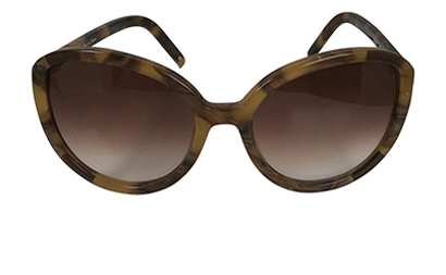 Oversized Marble Sunglasses, front view