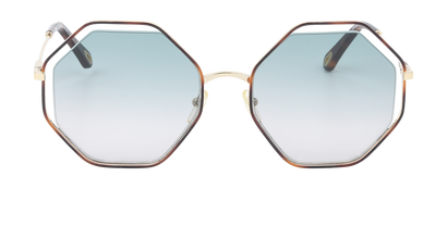 Chloe Poppy Geometric Sunglasses, front view