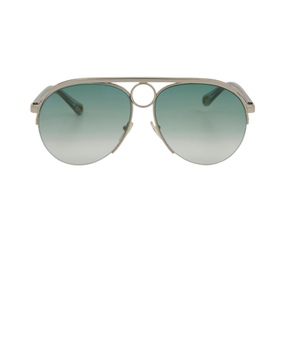 Chloé CE152S Aviator Sunglasses, front view