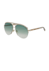 Chloé CE152S Aviator Sunglasses, bottom view