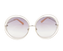 Chloe CE114S Round Sunglasses, front view