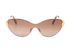 Chloé CE163S Rimless Cat Eye Sunglasses, front view