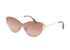 Chloé CE163S Rimless Cat Eye Sunglasses, bottom view