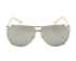 Christian Dior DiorChicago2STR Sunglasses, &pound;130, Accessories, Cream/Silver, Front view
