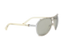 Christian Dior DiorChicago2STR Sunglasses, &pound;130, Accessories, Cream/Silver, Side view