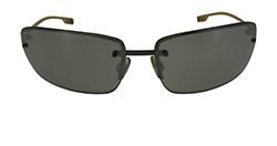 Vintage Mens Sunglasses, Gold Mirrored Lens, 2121 D77, C,C