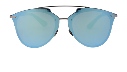 Christian Dior DiorReflectedP Aviator Sunglasses, &pound;150, Accessories, Blue, Front view