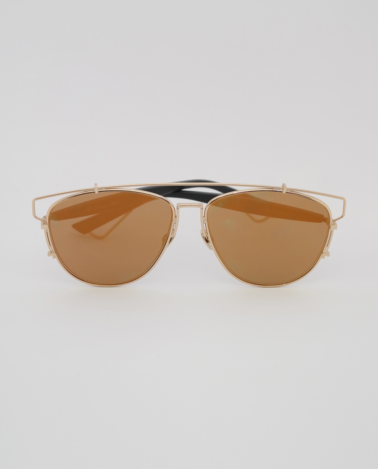 Dior technologic store sunglasses gold