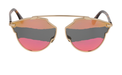 Christian Dior DiorSoReal A Sunglasses, Metal, Gold, 3*