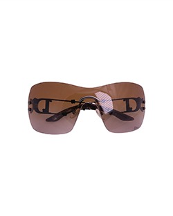 Dior Sweetest Dior PZJH6 115 Sunglasses, Plastic/Metal, Brown Gradient Len