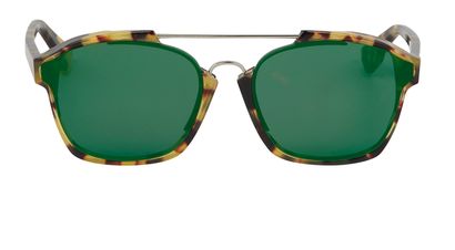 Christian Dior Abstract Mirrored Sunglasses, front view