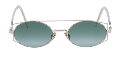 Christian Dior J5G8Z Oval Sunglasses, front view