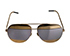 Dior Split 1 Sunglasses. Metal, front view