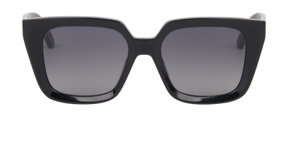 Christian Dior DiorMidnight S1I Squared Sunglasses, front view
