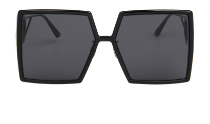 Christian Dior 30Montaigne SU Oversized Sunglasses, front view