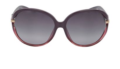 Christian Dior Oversized Sunglasses, £110, Accessories, Purple, Front view