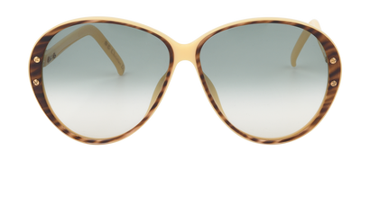Christian Dior Vintage Oversized Sunglasses, front view